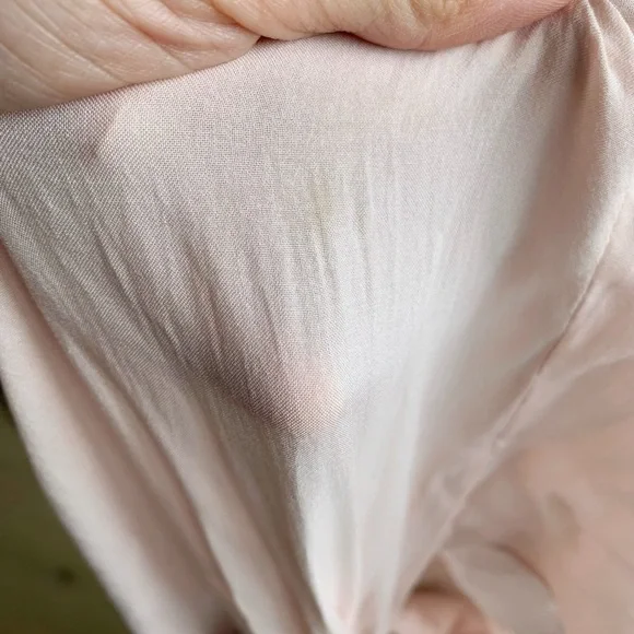 Talula Dusty Blush Pink Cutout Waist Short Sleeve Dress XS - Picture 8 of 8